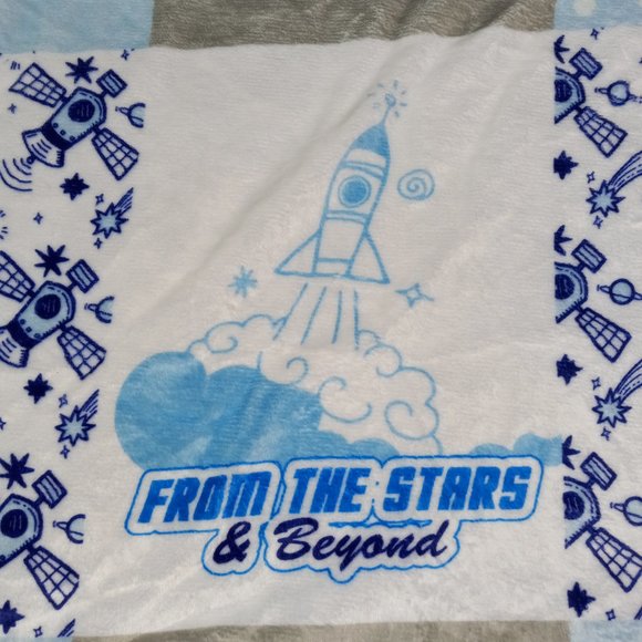 My Baby Blanket From The Stars And Beyond Interactive Sensory Play Mat Teething - Picture 4 of 9